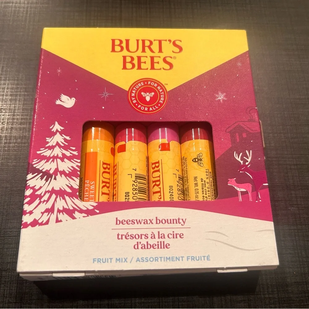 Burt's Bees Beeswax Bounty Lip Balm Set - Yellow and Pink